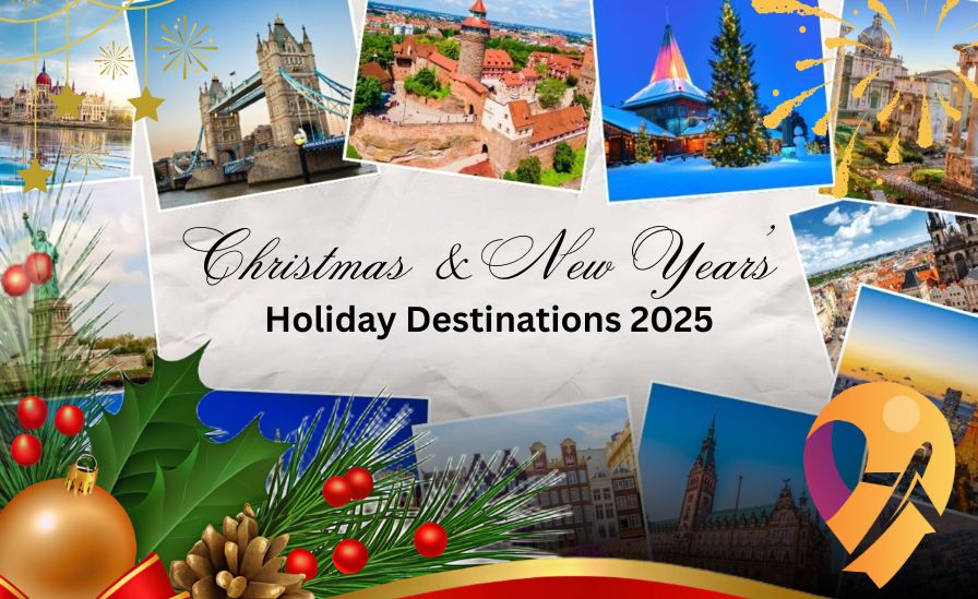 top Christmas and New Year’s holiday destinations 2025 including beaches and festive cities