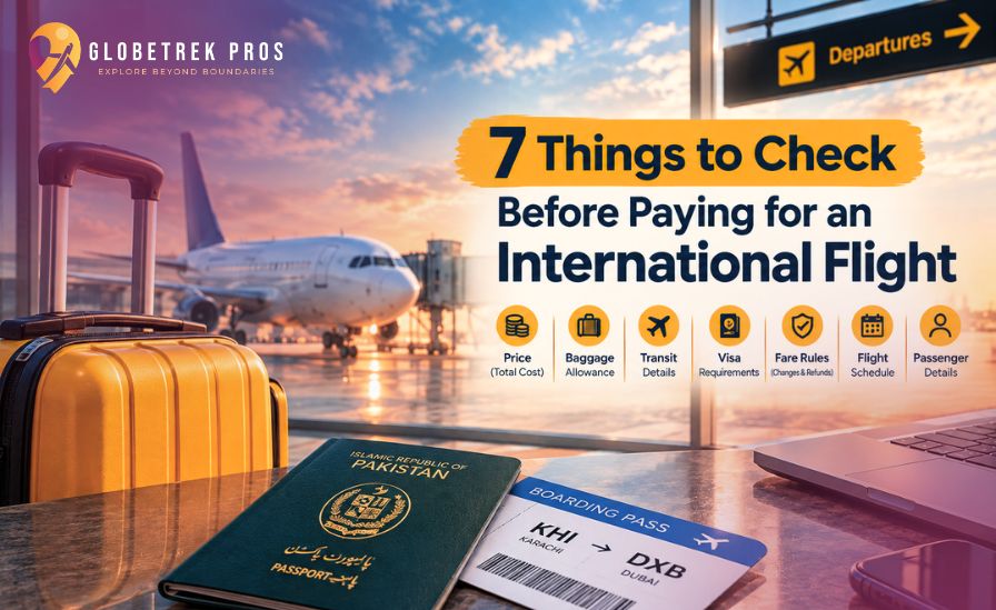 7 Things to Check Before Paying for an International Flight